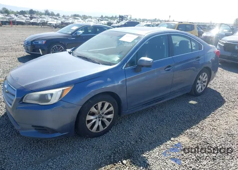 2015 Subaru Legacy 2.5I Premium z USA, uszkodzony, nr VIN 4S3BNBD62F3051415